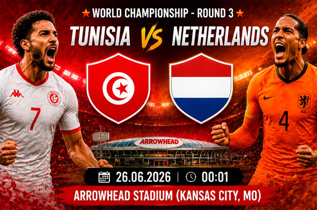 Tunisia vs Netherlands