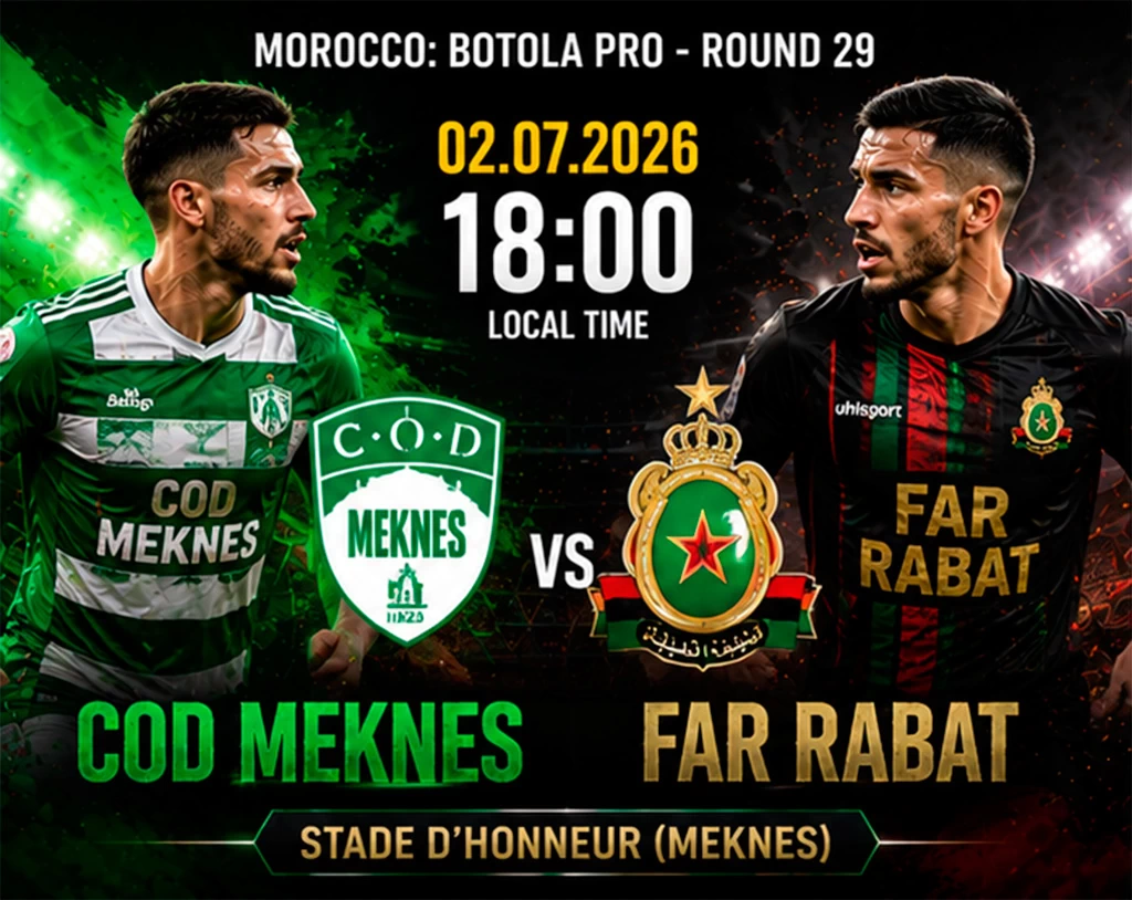 COD Meknes vs FAR Rabat